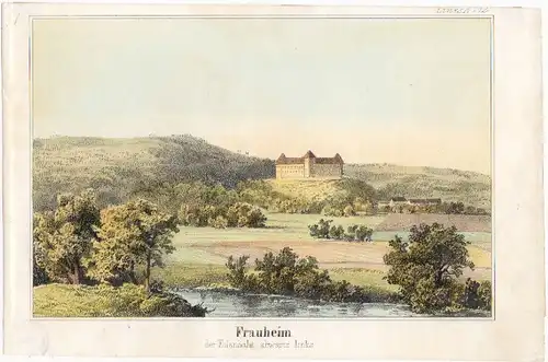 Frauheim der Eisenbahn abwärts links. 0689-17