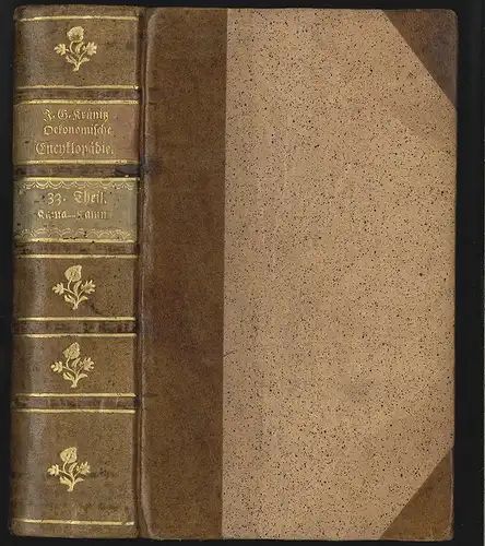 Oekonomisch-technologische Encyklopädie, oder allgemeines System der Sta 0947-22