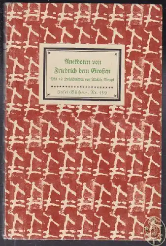 Anekdoten von Friedrich dem Großen. Mit zwölf... 1940