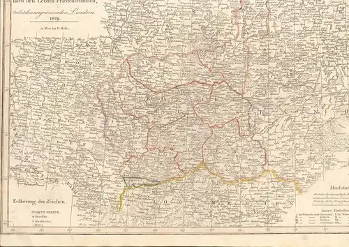 Polen nach den Letzten Friedensschlüssen nebst den angränzenden Laendern. Karta