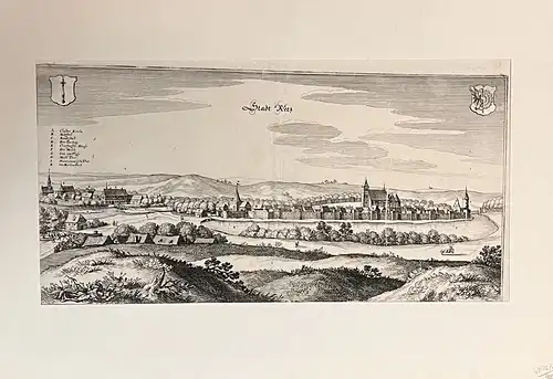 Stadt Retz. [MERIAN, Mathäus]