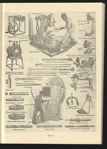 Kleine technische Bilderreihe. Handbuch für Lehrlinge der Ö. B. B. im metallvera