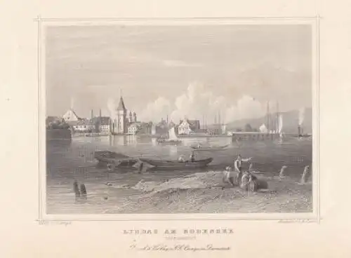 Lindau am Bodensee. 1850