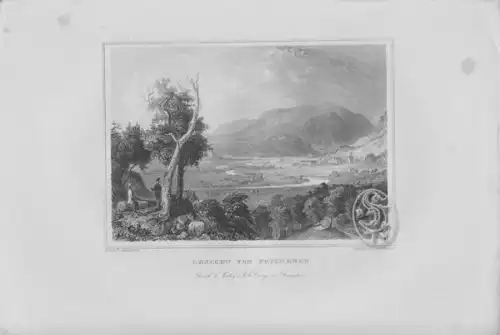 Ansicht von Reichenau. 1842