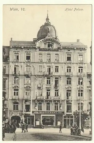 Wien, VI. Hotel Palace.