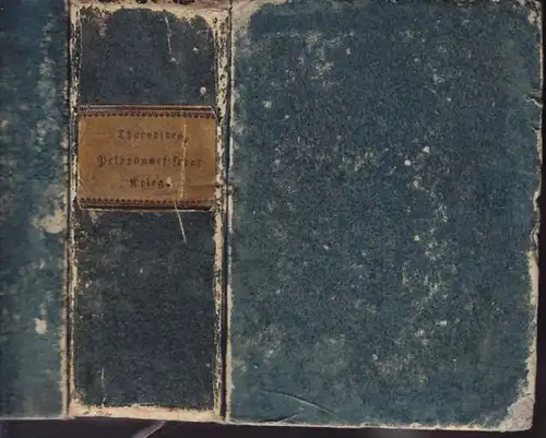 THUCYDIDES., Geschichte des Peloponnesischen... 1827