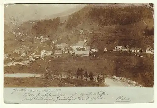 Göstling, 18. 7. 1900.