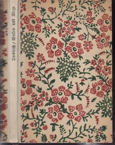 TREBITSCH, Wellen und Wege. Gedichte. 1913