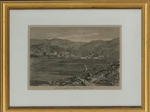 Cettinje, die Hauptstadt von Montenegro.