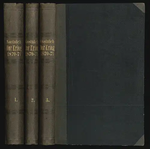 Der Krieg 1870-1871. N[OSINICH], J[ohann].