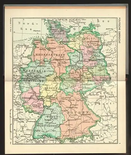 Justus Perthes Taschenatlas von Deutschland.