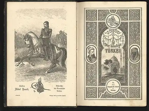 Die heutige Türkei. HELLWALD, Fr. v. - BECK, L. C.  (Hrsg.).