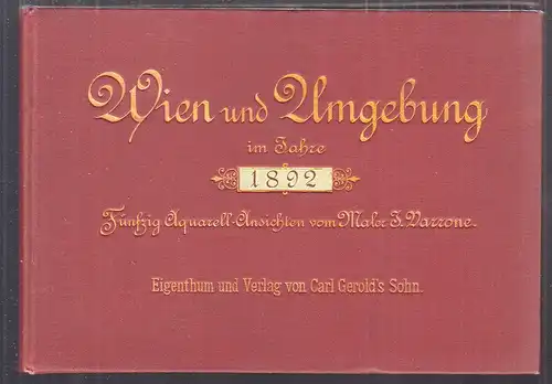 Fünfzig Ansichten von Wien und Umgebung.