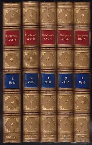 Dramatische Werke übersetzt von Aug. Wilhelm Schlegel und Ludwig Tieck. Sorgfält
