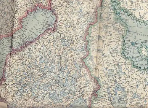 Karte von Osteuropa u. Vorderasien, Nordblatt 1941