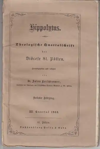 KERSCHBAUMER, Hippolytus. Theologische... 1863