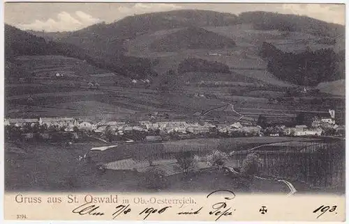 Gruss aus St. Oswald in Ob.-Oesterreich. 1900 3151-11