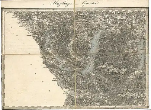 Umgebungen von Gmunden.