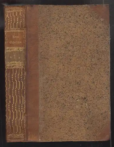 Neue Schriften. BONSTETTEN, Karl Viktor von.