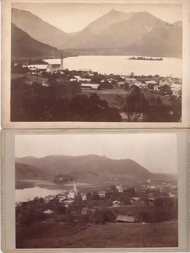 Schliersee und Umgebung in Oberbayern.