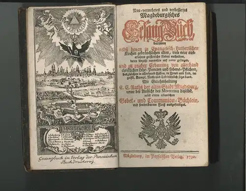 Neu-vermehrtes und verbessertes Magdeburgisches Gesang-Buch, darinnen nebst dene