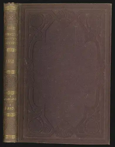 Österreichische Militärische Zeitschrift. STREFFLEUR, V. (Red., Hrsg.).