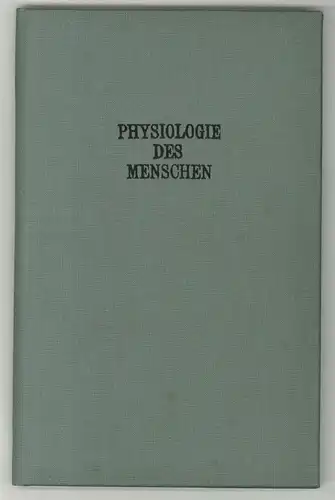 Zur Physiologie des Menschen gehörig. STERN (?), Karl.