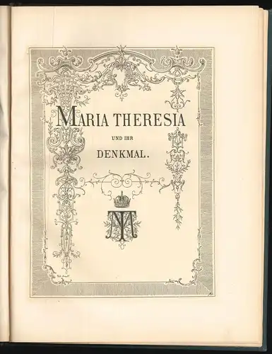 Maria Theresia und ihr Denkmal.