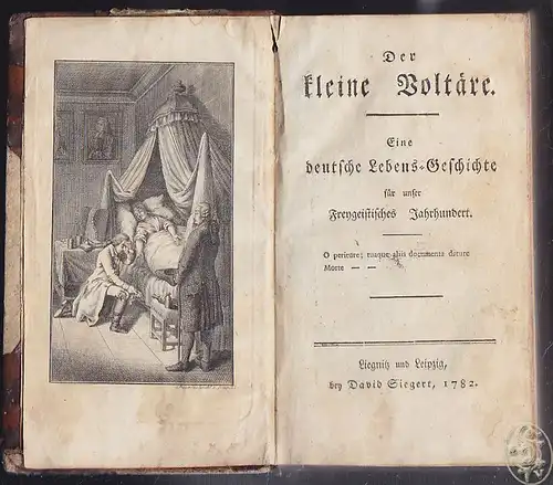 Der kleine Voltäre. Eine deutsche Lebens-Geschichte für unser Freygeistisches Ja