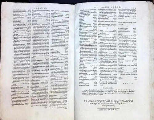 Opera, quae extant, omnia Plutarchi chaeronei, ethica sive moralia complectentia