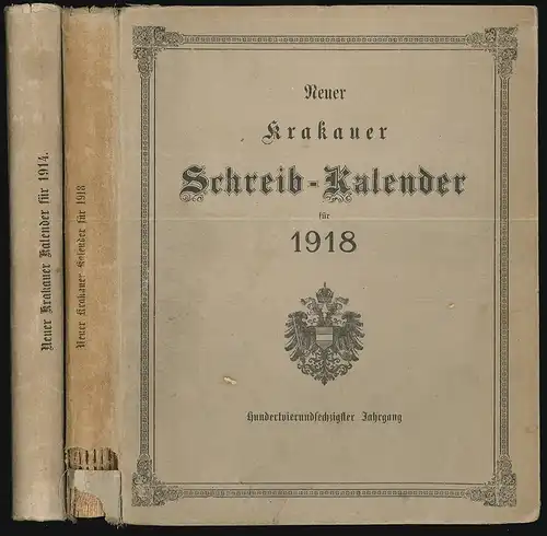 Neuer Krakauer Schreib-Kalender für 1914-1919