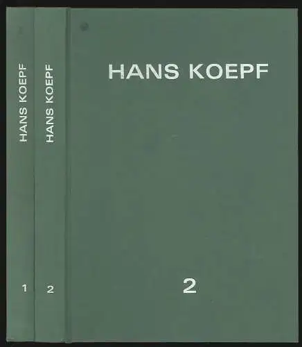 Aktivitäten 1945-1970. KOEPF, Hans.