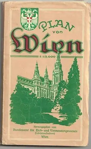 Plan von Wien. 1: 15. 000.