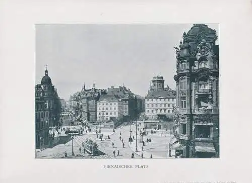 Glanzpunkte Dresdens In 24 Ansichten. KÖHLER, Alexander.