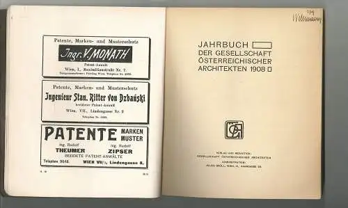 Jahrbuch der Gesellschaft Österreichischer Architekten.