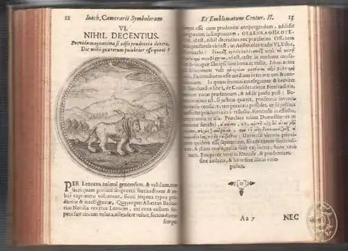 Symbolorum et emblematum centuriae quatuor. Quarum prima stirpium, secunda anima