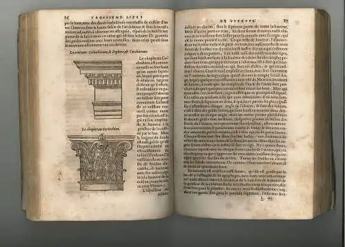 Architecture ou arte de bien bastir, de Marc Vitruve Pollion mis de Latin en Fra