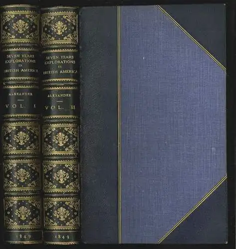 L` Acadie; Or, seven years` explorations in British America. ALEXANDER, James.