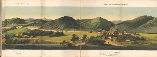Panorama des Semmerings. nach der Natur gezeichnet von Imre Benkert. WEIDMANN F[