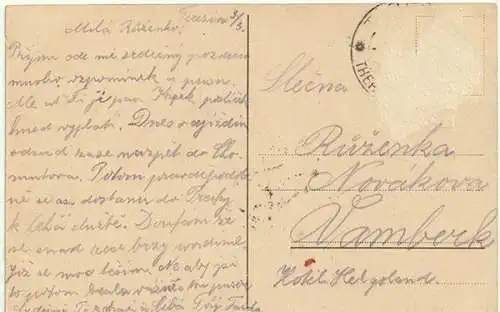 Terezin, partie u hradeb.
