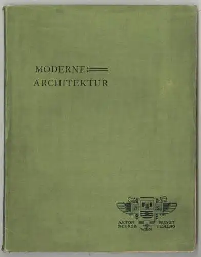 Moderne Architektur. WAGNER, Otto.