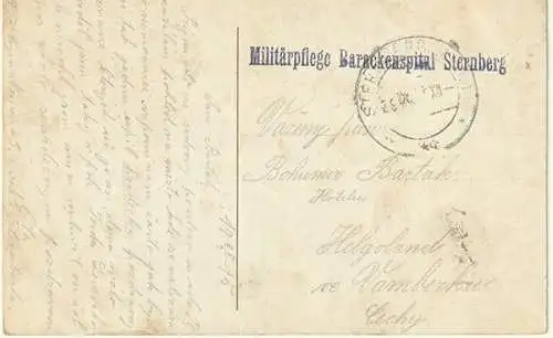 Schloss Sternberg i. M(ähren). - Schloss und Kirche - Partie aus dem Duschbadtal