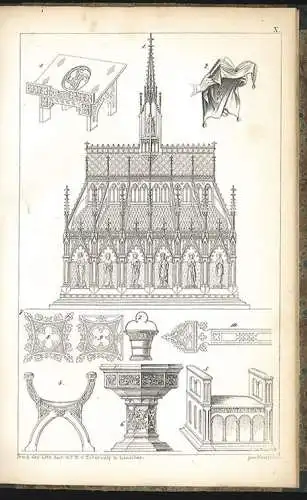 Die Kunst im Dienste der Kirche. Ein Handbuch für Freunde der kirchlichen Kunst.