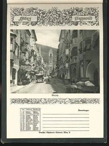 Deutschsüdtirol. 1929. [Kalender].