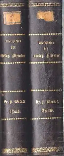 Geschichte der apologetischen und polemischen Literatur der christlichen Theolog