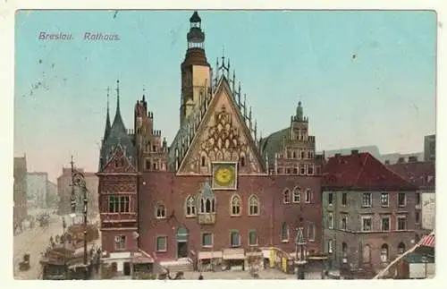 Breslau. Rathaus.