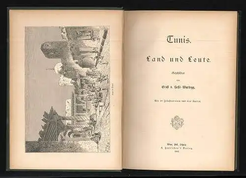 Tunis. Land und Leute. HESSE-WARTEGG, Ernst v.