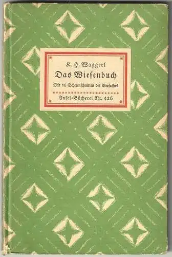Das Wiesenbuch. WAGGERL, Karl Heinrich.