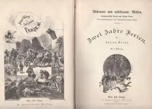VERNE, Zwei Jahre Ferien. 1889