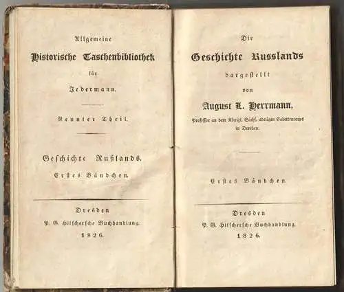 Geschichte Russlands. HERRMANN, August L.